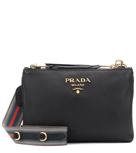 black leather bag womens|prada leather bag women black.